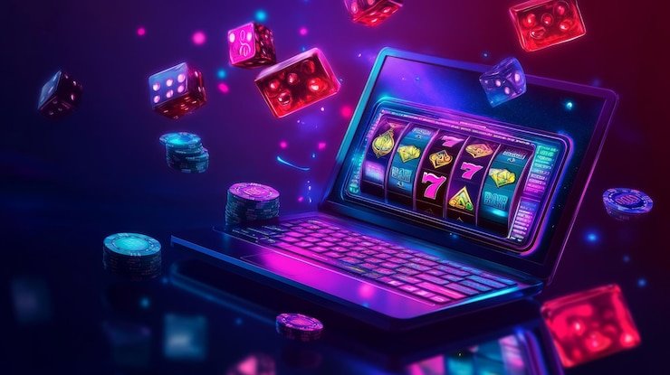 Roulette result history and account balance display
